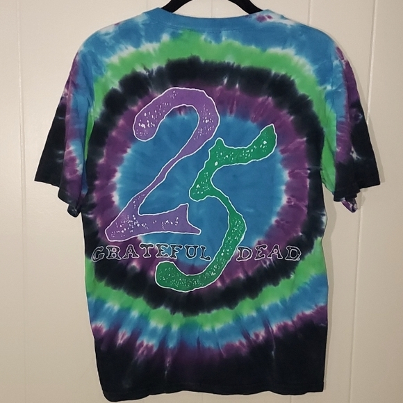 VINTAGE Greatful Dead 25th Anniv. Tee Sz S - Picture 2 of 6